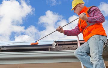 Invershore soft wash roof cleaning